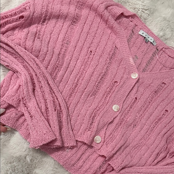 Pink Women's Sweater - Picture 3 of 6